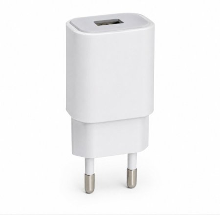 شاحن حائط USB منفذ واحد (EU Plug)