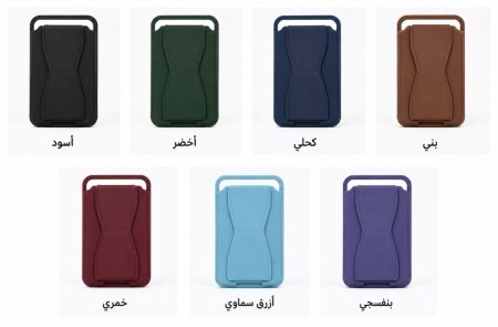 حافظة بطاقات سيليكون لاصقة للهاتف